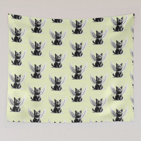 Item preview, Cute Black Caterfly Kitten Cute designed and sold by Catophile.