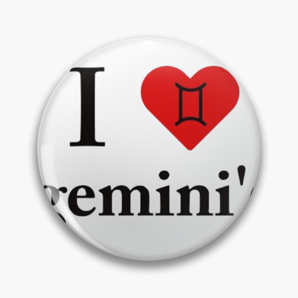 Item preview, I love Gemini's designed and sold by mariazabaras.