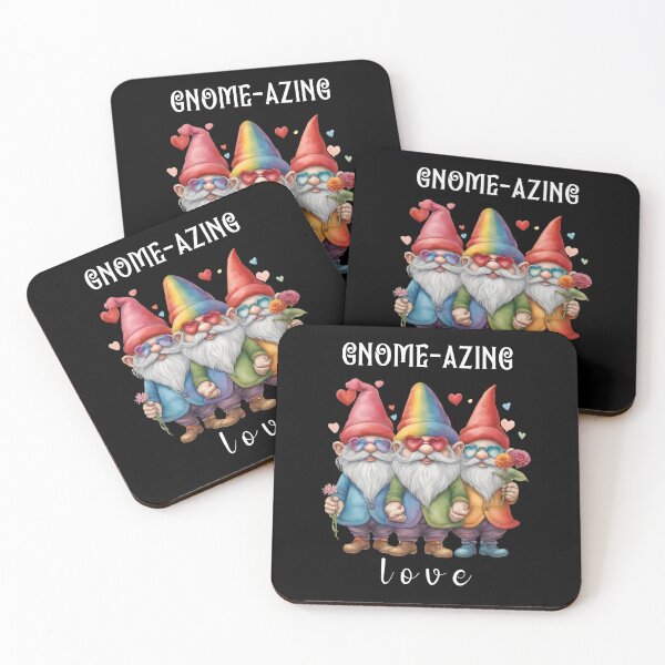Item preview, Hippie Gnomes - Gnome-azing Love designed and sold by Blink Art Studio.