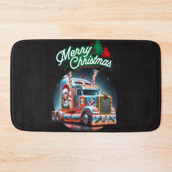 Item preview, Merry Christmas big rig designed and sold by SeeingBeyond.