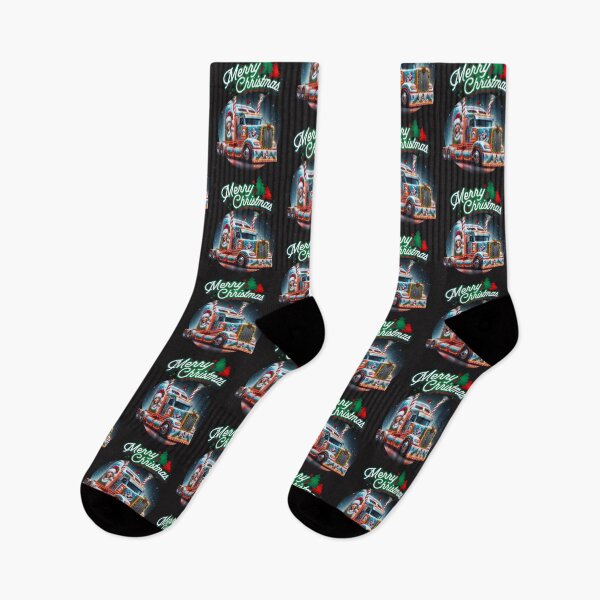 Item preview, Merry Christmas big rig designed and sold by SeeingBeyond.