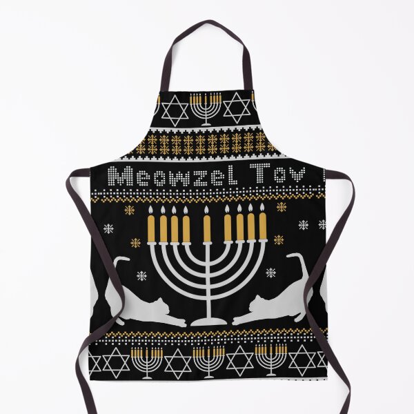 Item preview, Meowzel Tov Jewish Cat Funny Chanukah Present For Family and Friends designed and sold by Chmielayka.