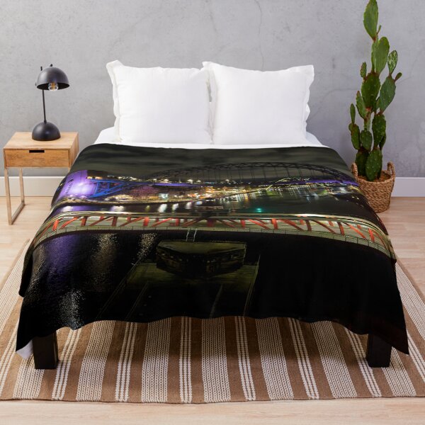 Item preview, The River Tyne at Night designed and sold by Violaman.