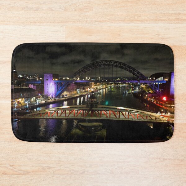 Item preview, The River Tyne at Night designed and sold by Violaman.