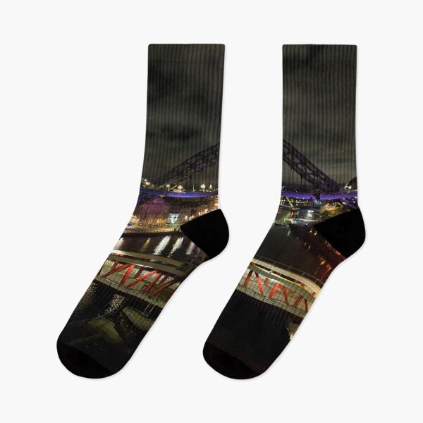 Item preview, The River Tyne at Night designed and sold by Violaman.