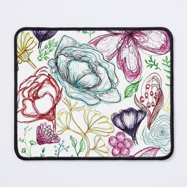 Item preview, vivid florals designed and sold by ArtByRoe.