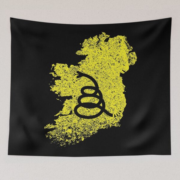 Item preview, DONT TREAD ON ME Modern Distressed Gadsden Snake Flag  IRELAND designed and sold by pelagio.
