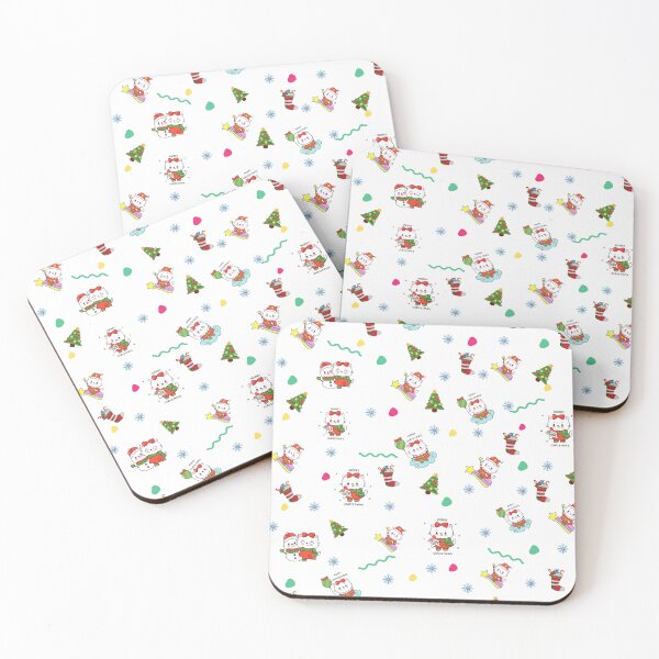 Item preview, Santa Cat Pattern Design designed and sold by LiliDedula.