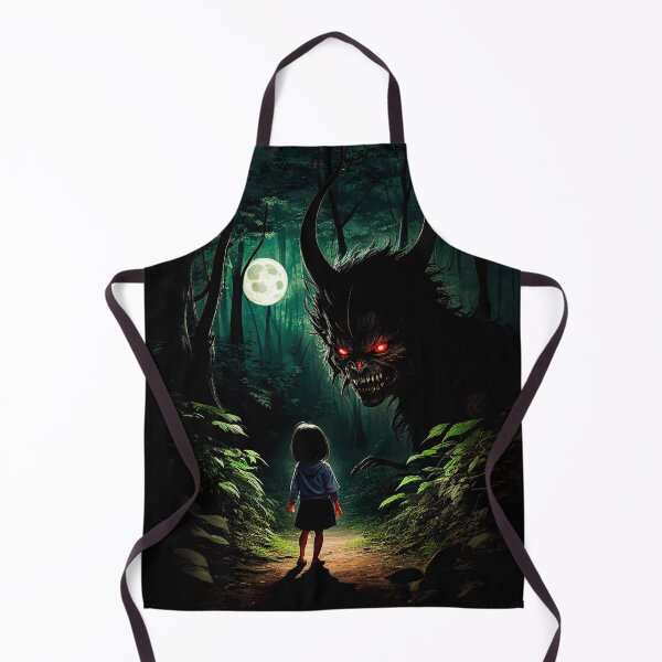 Item preview, The Girl and the Demon in the Forest designed and sold by OnlyClassicArt.