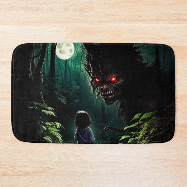 Item preview, The Girl and the Demon in the Forest designed and sold by OnlyClassicArt.