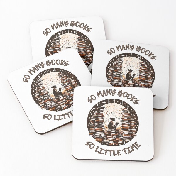 Item preview, So Many Books, So Little Time Gift for Book Lover's designed and sold by PapaMikeCrafts.