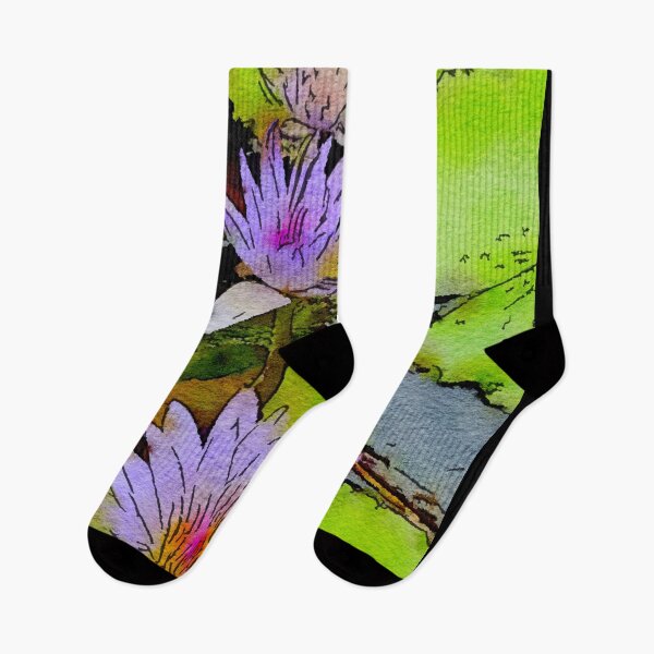 Item preview, Water Lily watercolor  designed and sold by Susan Gallup.