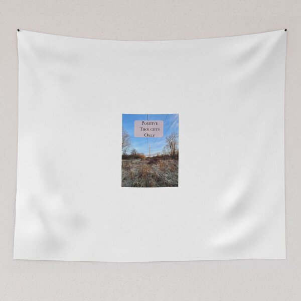 Item preview, Positive Thoughts Only designed and sold by WriteRightOn.