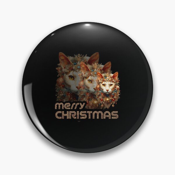Item preview, Merry Christmas cat designed and sold by Designeking.