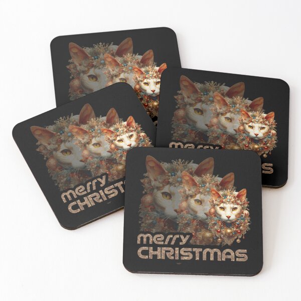 Item preview, Merry Christmas cat designed and sold by Designeking.