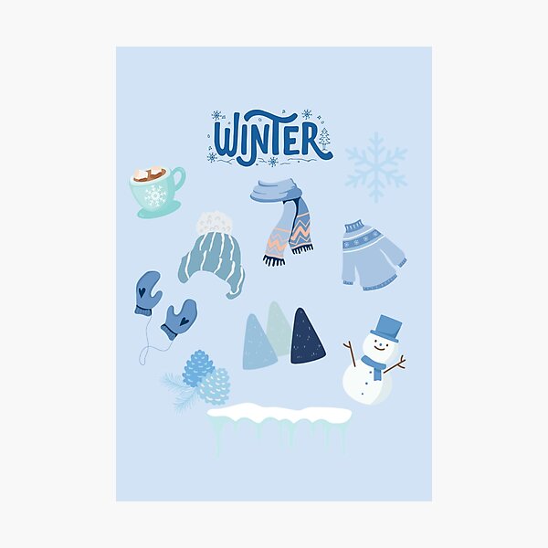 Item preview, Winter Escape Holiday Design designed and sold by Seedcap7.