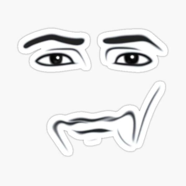Item preview, bloxburg MAN FACE - roblox man face designed and sold by ANASALAKRAFLI.