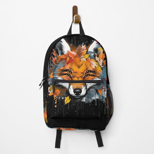Item preview, Colorful watercolor orange fox head designed and sold by NBSStore.