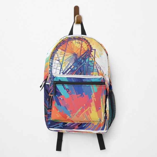 Item preview, Vibrant Sunset Rollercoaster designed and sold by sagybp.