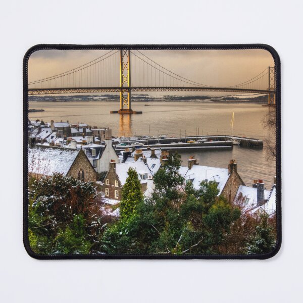 Item preview, Queensferry Harbour and Road Bridge designed and sold by tomg.