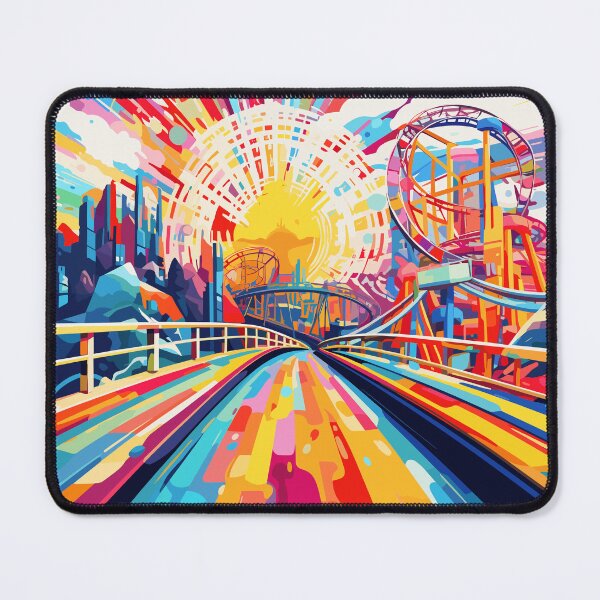 Item preview, Vibrant Sunset Rollercoaster 2 designed and sold by sagybp.