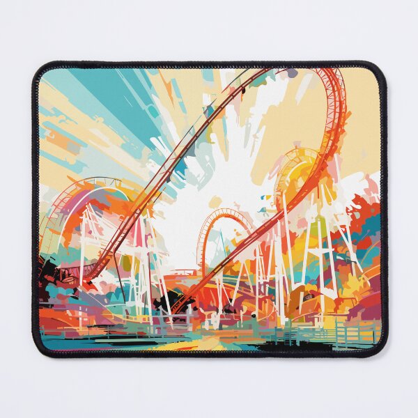 Item preview, Vibrant Sunset Rollercoaster 3 designed and sold by sagybp.
