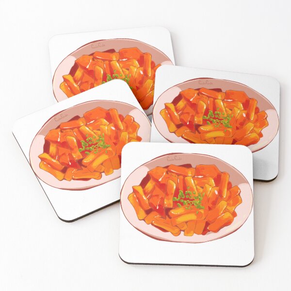 Item preview, tteokbokki designed and sold by FoodieFoodz.
