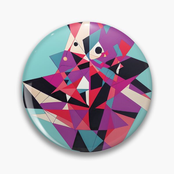 Item preview, Turquoise Geometric designed and sold by Jin-Ai.