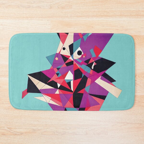 Item preview, Turquoise Geometric designed and sold by Jin-Ai.