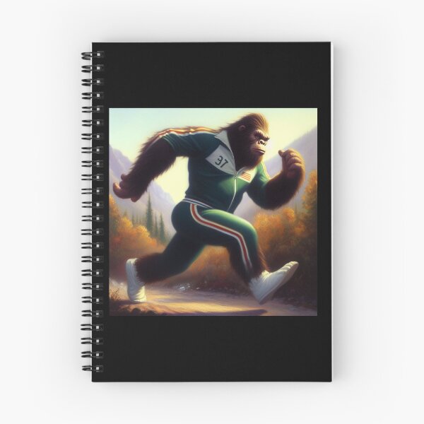 Item preview, Bigfoot Running designed and sold by CrankyOldDude.