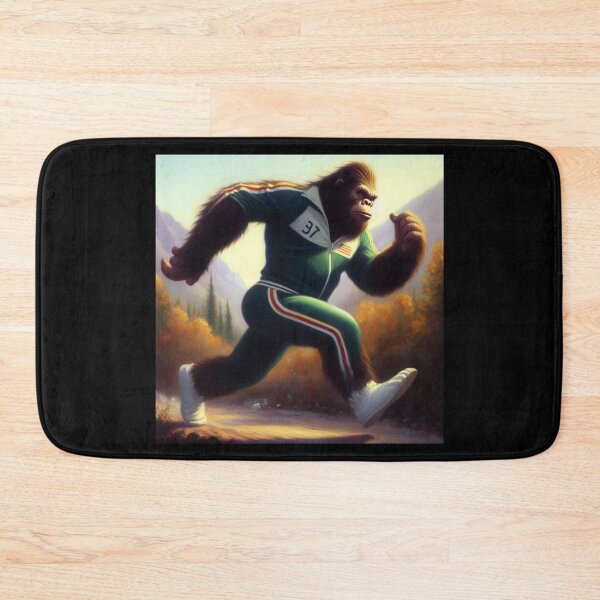 Item preview, Bigfoot Running designed and sold by CrankyOldDude.