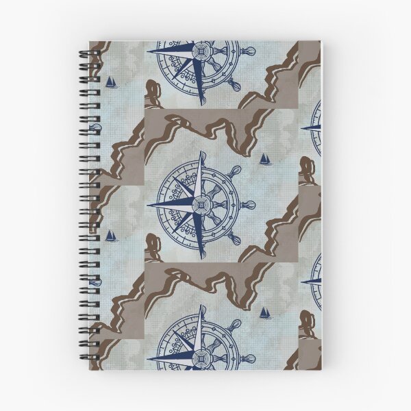 Item preview, Fortune favors the bold who sail off map designed and sold by Lacey Schmidt.