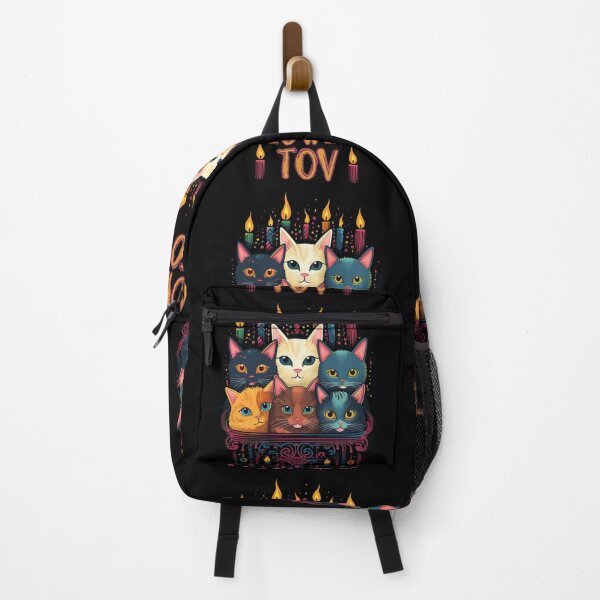 Item preview, Meowzel Tov Jewish Cat Funny Chanukah Present For Family and Friends designed and sold by Chmielayka.