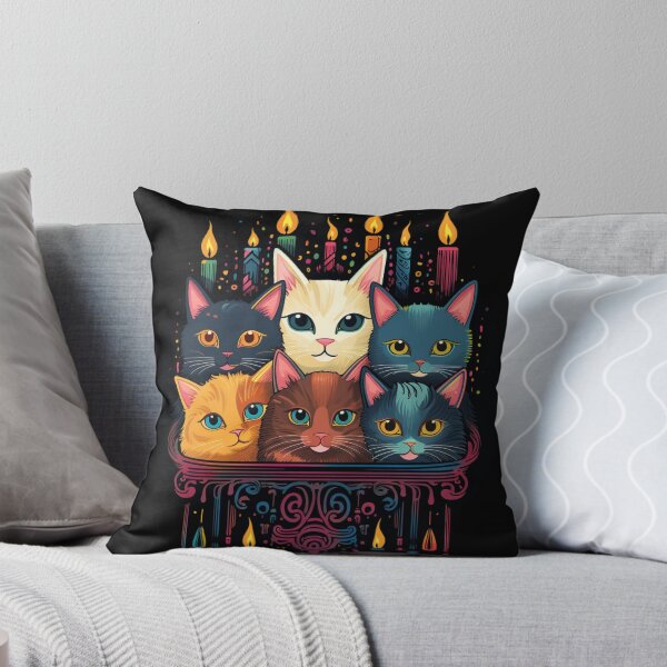 Item preview, Meowzel Tov Jewish Cat Funny Chanukah Present For Family and Friends designed and sold by Chmielayka.