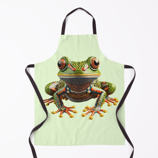 Item preview, aboriginal frog portrait 3d designed and sold by emaotx.