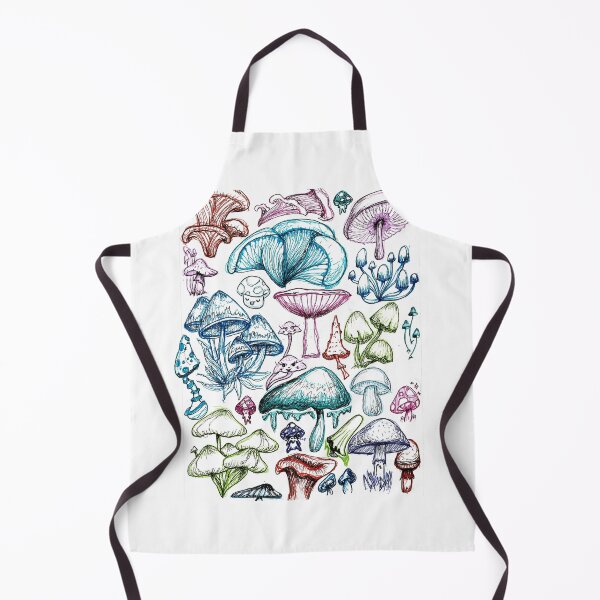 Item preview, vivid mushrooms designed and sold by ArtByRoe.
