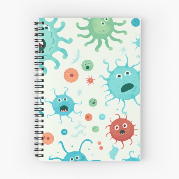 Item preview, Microbial Mosaic germs pattern  designed and sold by PetPalsEmporium.