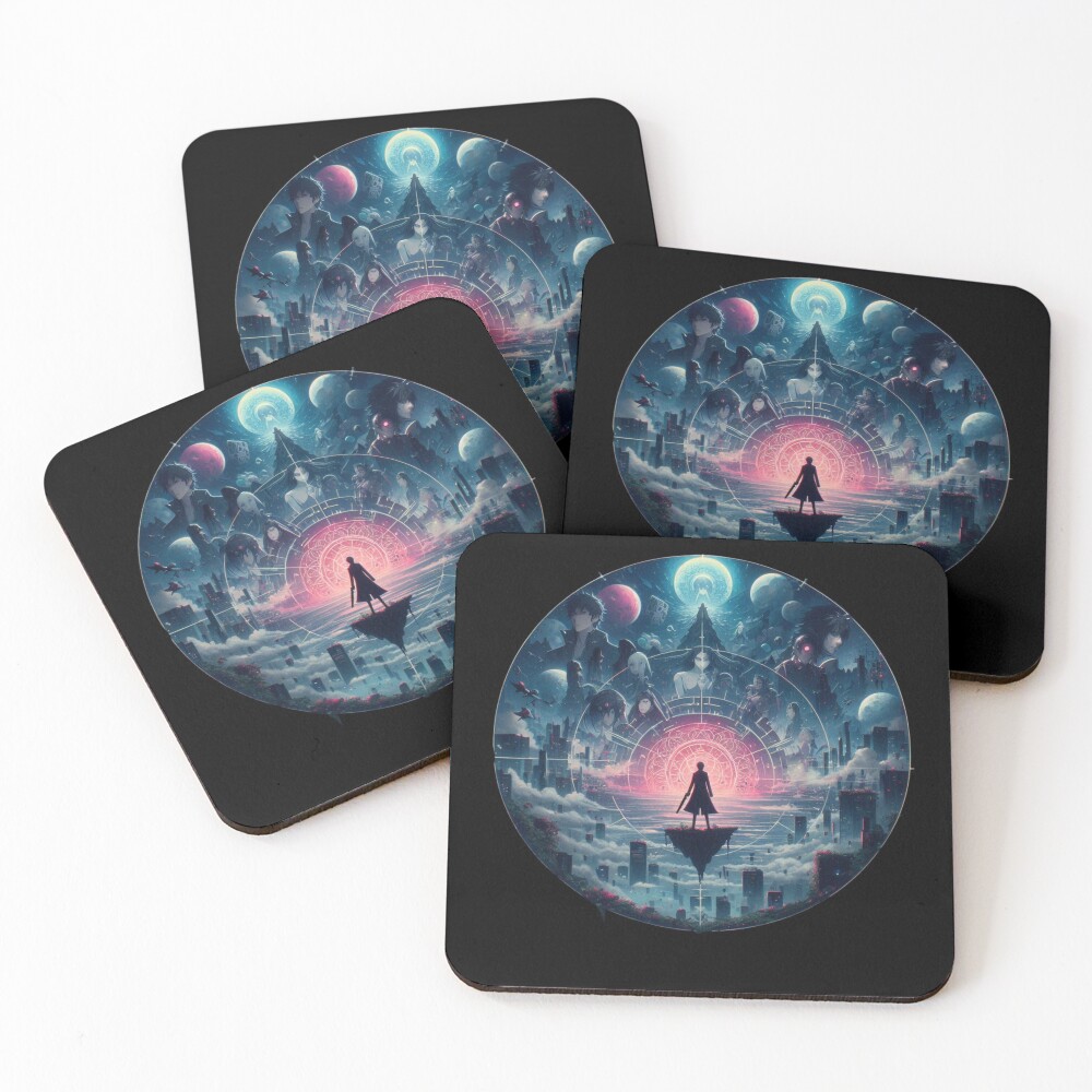 Item preview, Coasters (Set of 4) designed and sold by Azrora.