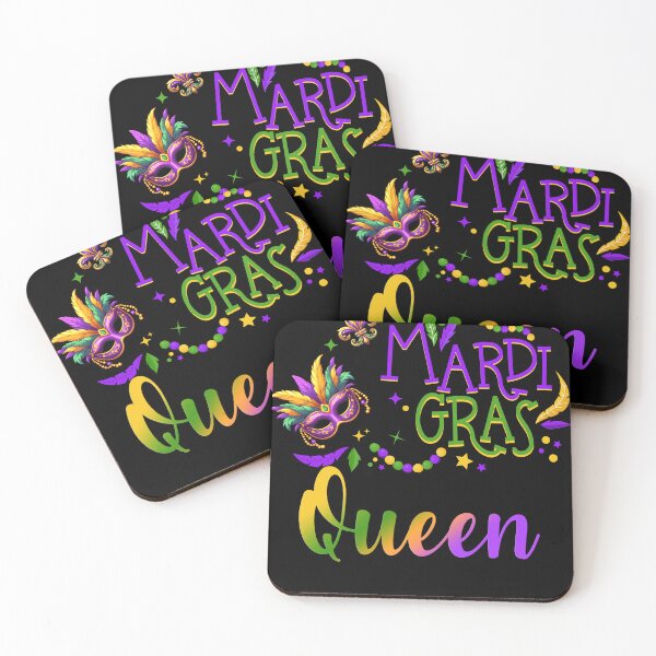 Item preview, Mardi Gras Queen Carnival Royalty Celebration Tee designed and sold by PopArtDesigns.