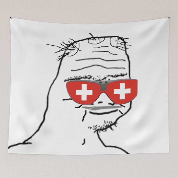 Item preview, 30 Year Old Boomer Wojak - Switzerland designed and sold by AztecaPixels.