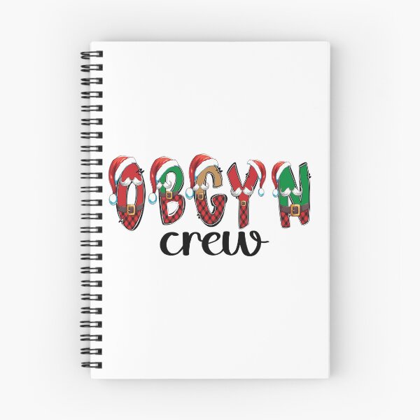 Item preview, Merry Christmas OBGYN Obstetrics and Gynecology Crew Xmas designed and sold by QUOTABLE STICKERS.