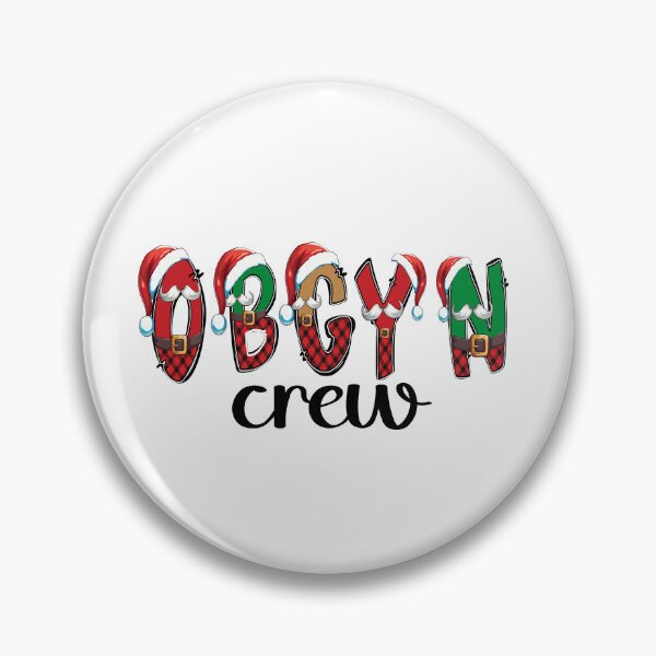 Item preview, Merry Christmas OBGYN Obstetrics and Gynecology Crew Xmas designed and sold by QUOTABLE STICKERS.
