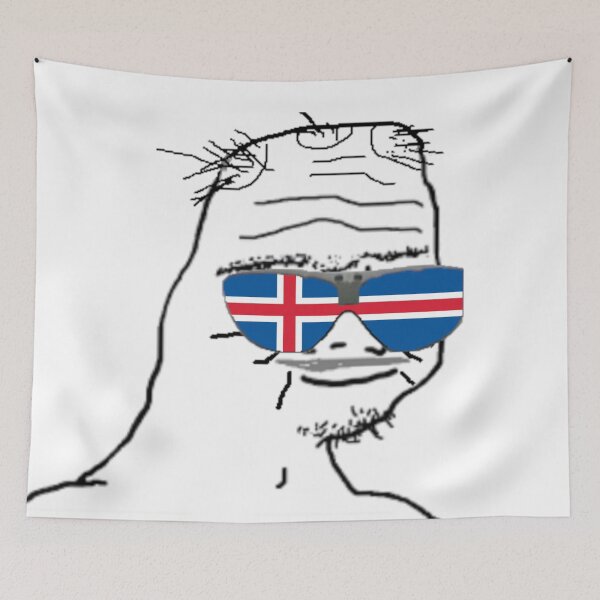 Item preview, 30 Year Old Boomer Wojak - Iceland designed and sold by AztecaPixels.