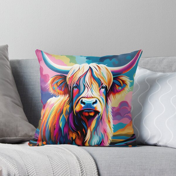 Aperçu de l'œuvre Portrait de vache des Highlands créée et vendue par Metaverse8.