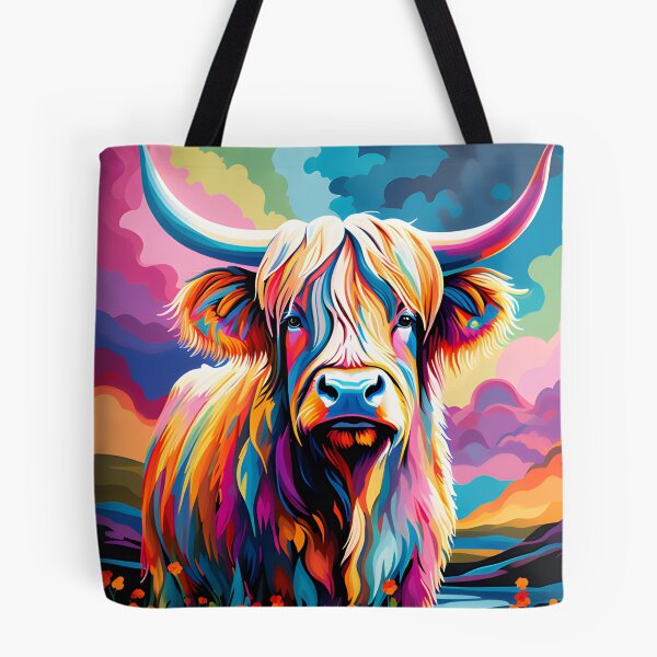 Aperçu de l'œuvre Portrait de vache des Highlands créée et vendue par Metaverse8.