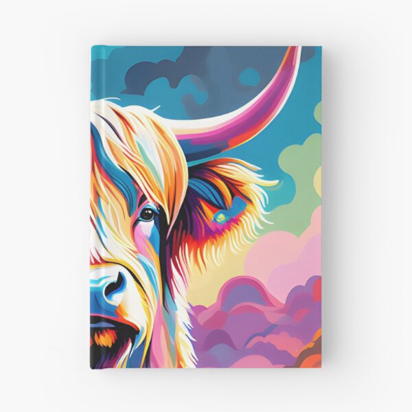 Item preview, Highland cow headshot designed and sold by Metaverse8.