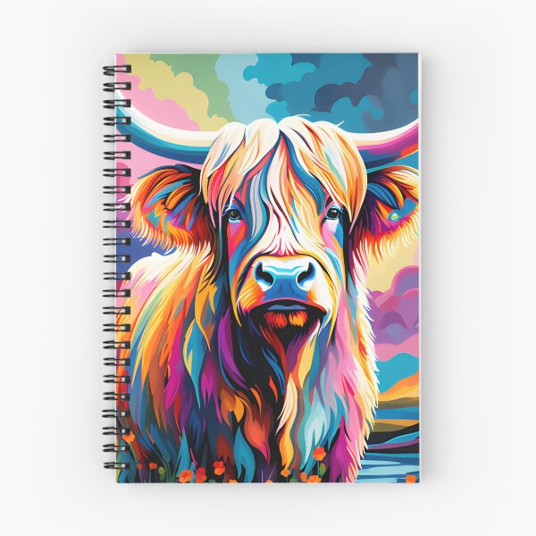 Item preview, Highland cow headshot designed and sold by Metaverse8.
