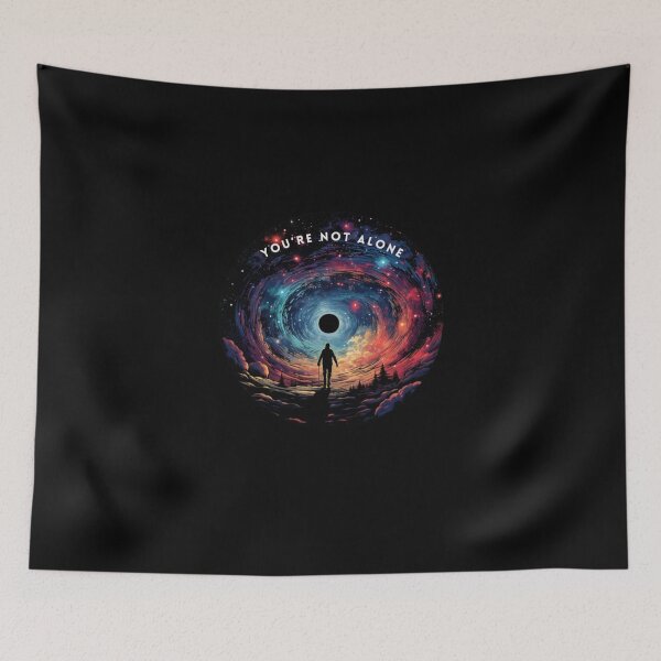 Item preview, Cosmic line - you're not alone  designed and sold by TotalBest.