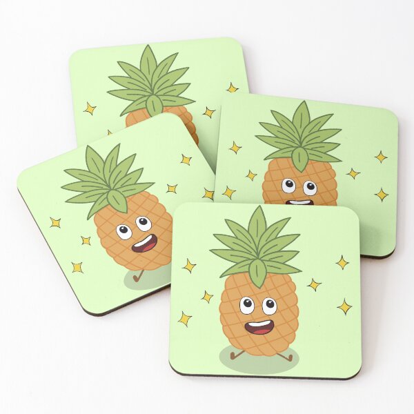 Item preview, Cute pineapple smiling designed and sold by My Favorite Store.