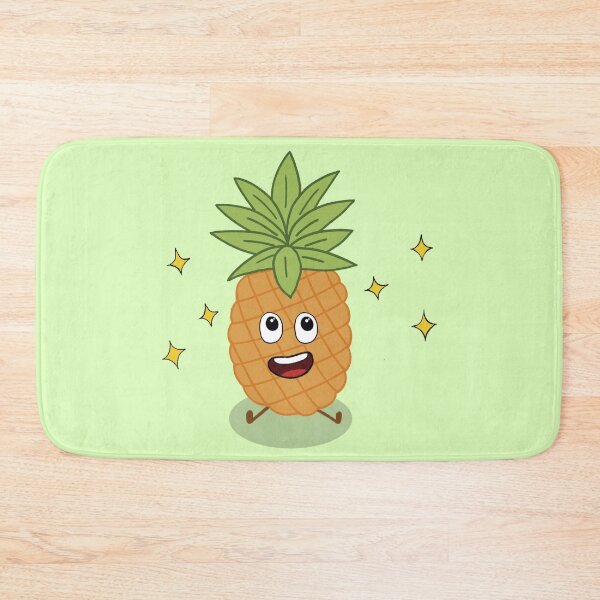 Item preview, Cute pineapple smiling designed and sold by My Favorite Store.